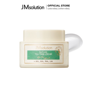 Kem dưỡng ẩm và làm dịu da nhạy cảm jmsolution nature tea tree cream 60ml