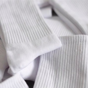 [Tiền Nào Của Đấy]Vớ Cao Cổ, Tất Cao Cổ Màu Trắng Trơn, Đen Trơn Phong Cách Hàn Quốc Năm 2020-PK03