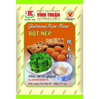 Bột Nếp Vĩnh Thuận / Tài Ký / Tuấn Phương Gói 400G ⚡ FREESHIP ⚡ Bột Làm Bánh , Nấu Chè Chất Lượng Cao