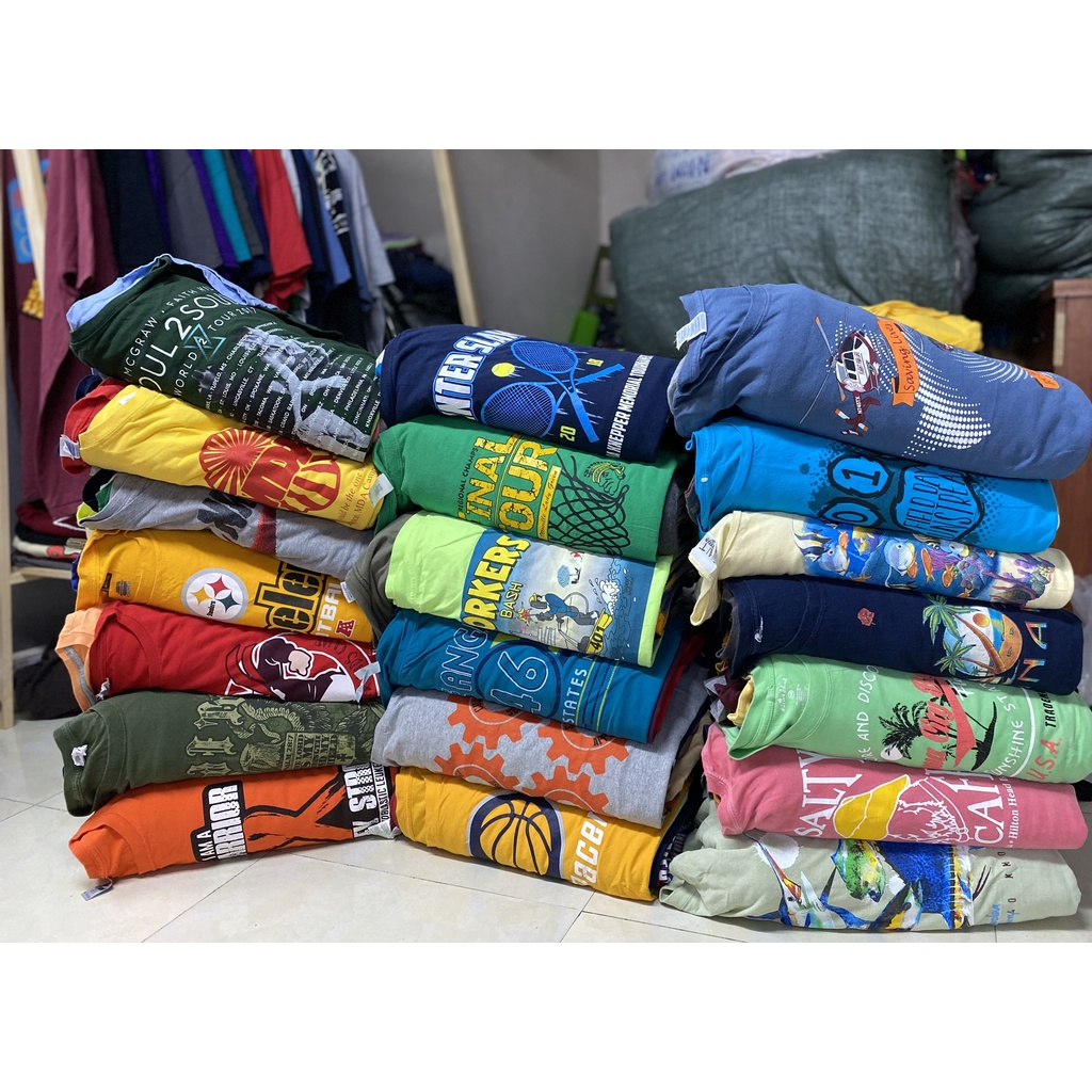 Combo mua 3 Áo thun mỹ 2hand-Áo phông unisex secondhand