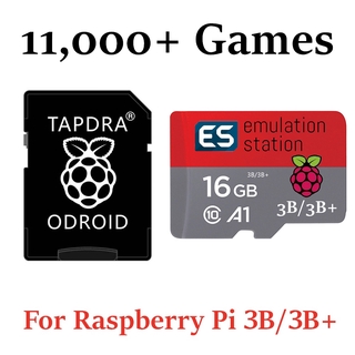 Bộ Card Game 11,000 + Thẻ Game 16g Cho Raspberry Pi 2, 3 & 3b +