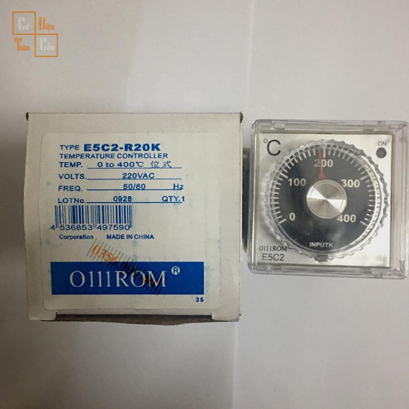 Bộ điều khiển nhiệt độ E5C4, E5C2 đồng hồ nhiệt E5C4, E5C2  Đồng hồ nhiệt độ Omron E5C4 , E5C2