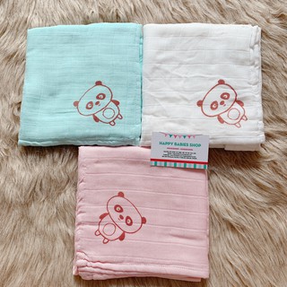 Khăn Gạc Tắm Sợi Tre Bamboo 3 Lớp Fany