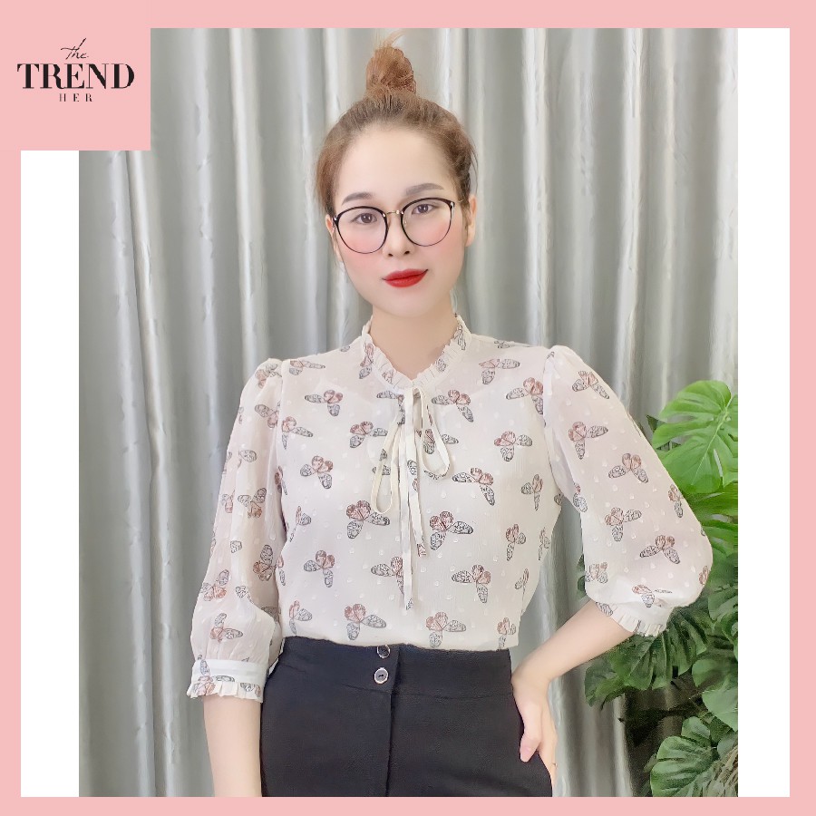 Áo sơ mi tơ mềm form công sở hàn quốc có size to bigsize