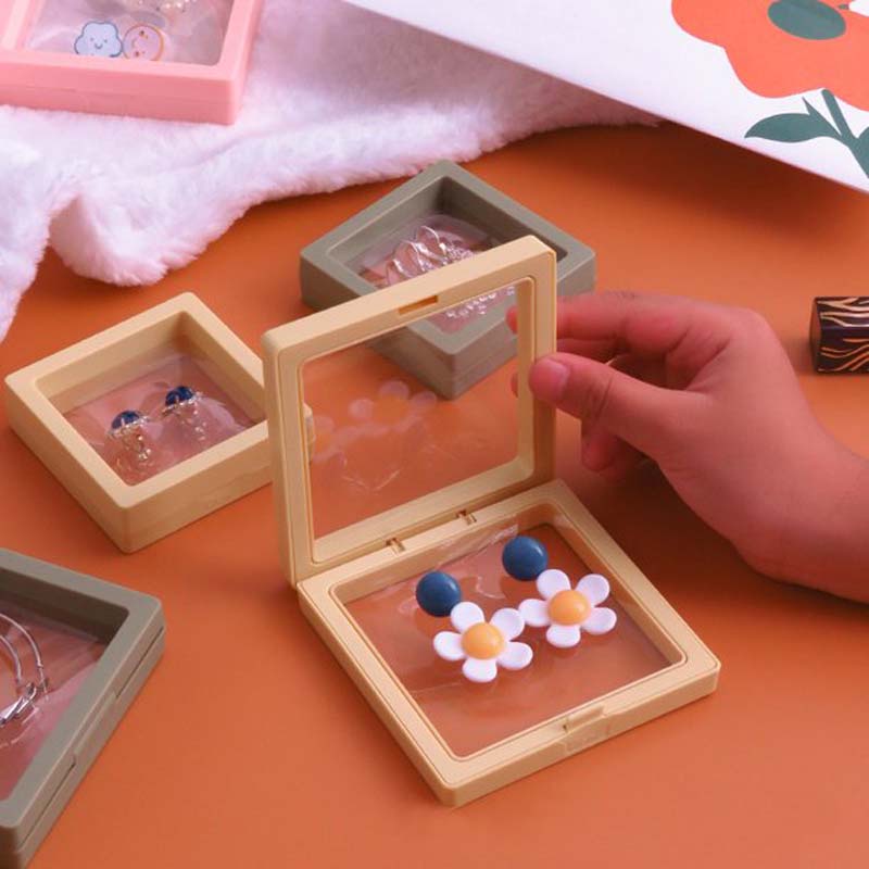 Hộp nhựa PE đựng trưng bày nhẫn, khuyên tai
