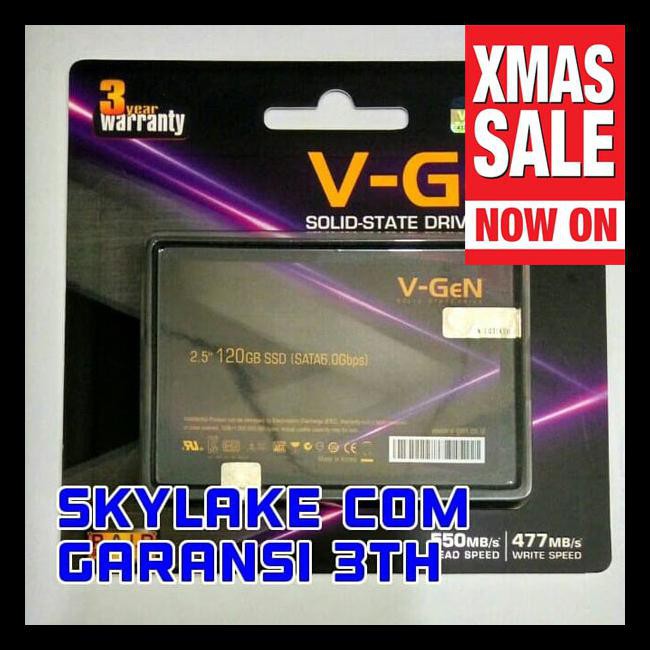 Thẻ Nhớ Ssd V-Gen 120gb 2.5 "/ Vgen Code 267 | BigBuy360 - bigbuy360.vn