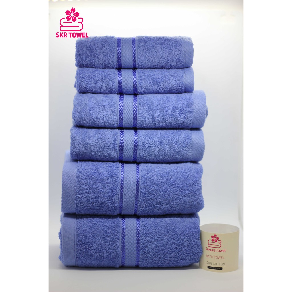 ⭐⭐⭐⭐⭐ COMBO 6 KHĂN XUẤT KHẨU NHẬT CAO CẤP 100% COTTON