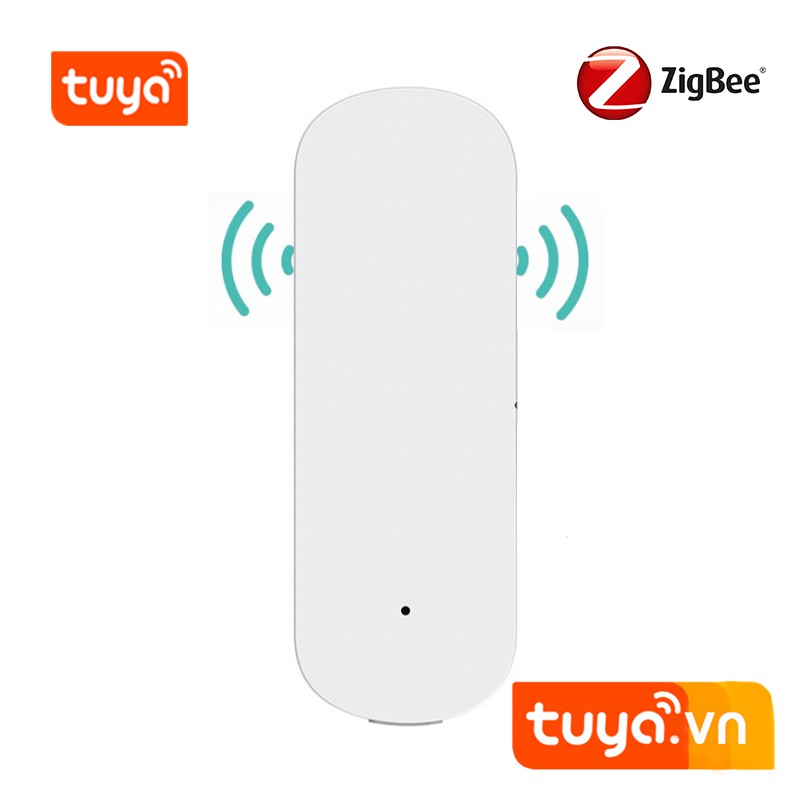 Cảm Biến Rung Động Phá Kính Không Dây Zigbee Tuya SHP-ZPD1