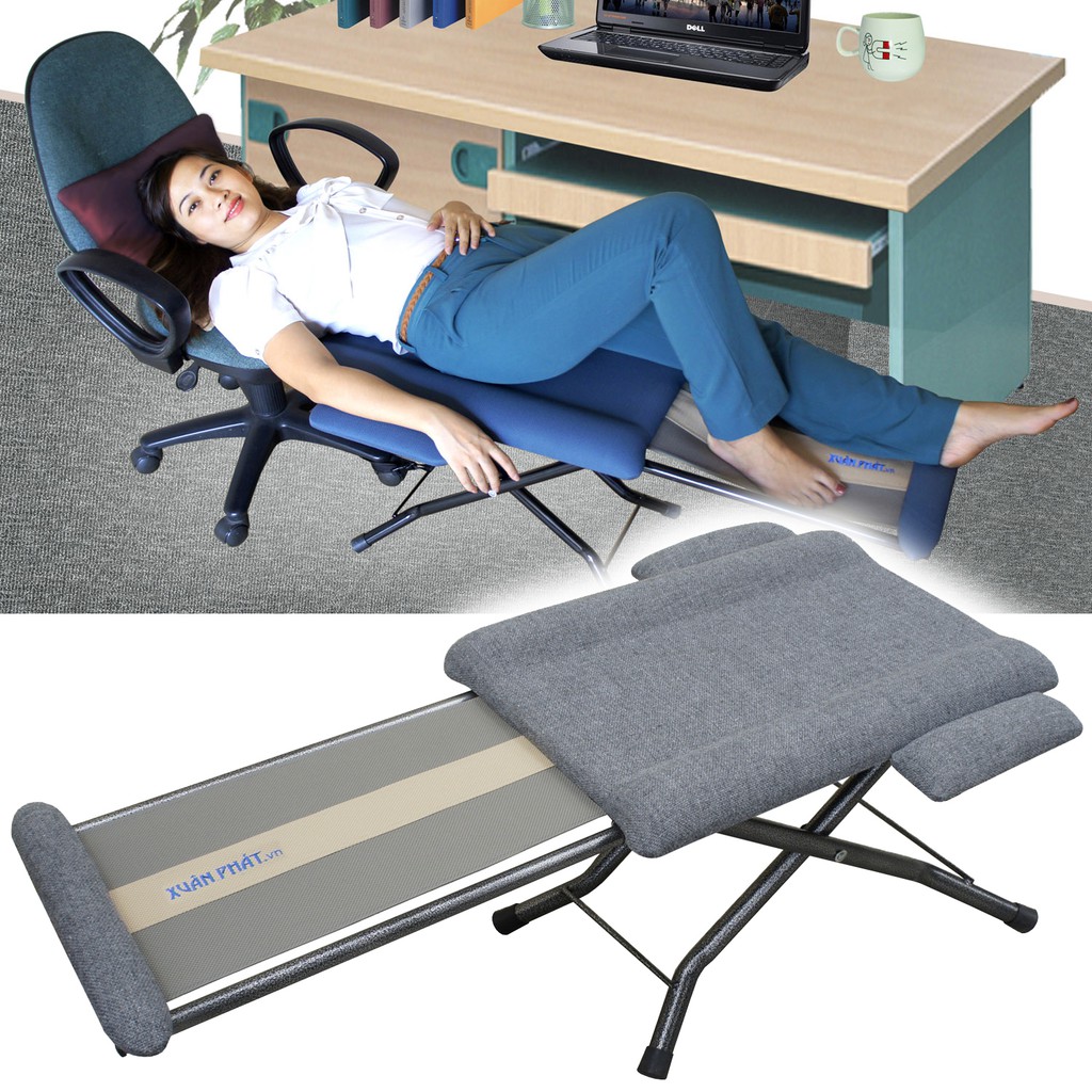 Ghế ngủ văn phòng Mã GN.01 (mầu lông chuột) | BigBuy360 - bigbuy360.vn