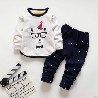 Bộ pijama nhung cho bé gái