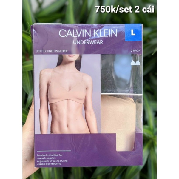 Set 2️⃣ áo ngực Nữ Calvin Klein