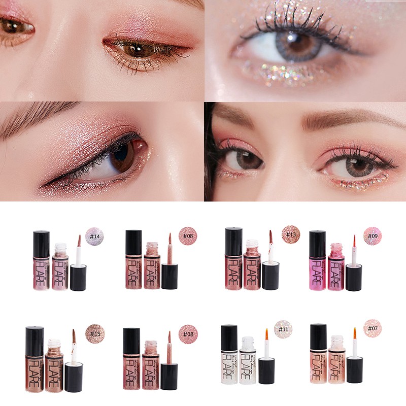 (Hàng Mới Về) Phấn Mắt Dạng Lỏng Ánh Nhũ Lấp Lánh Thời Trang | BigBuy360 - bigbuy360.vn