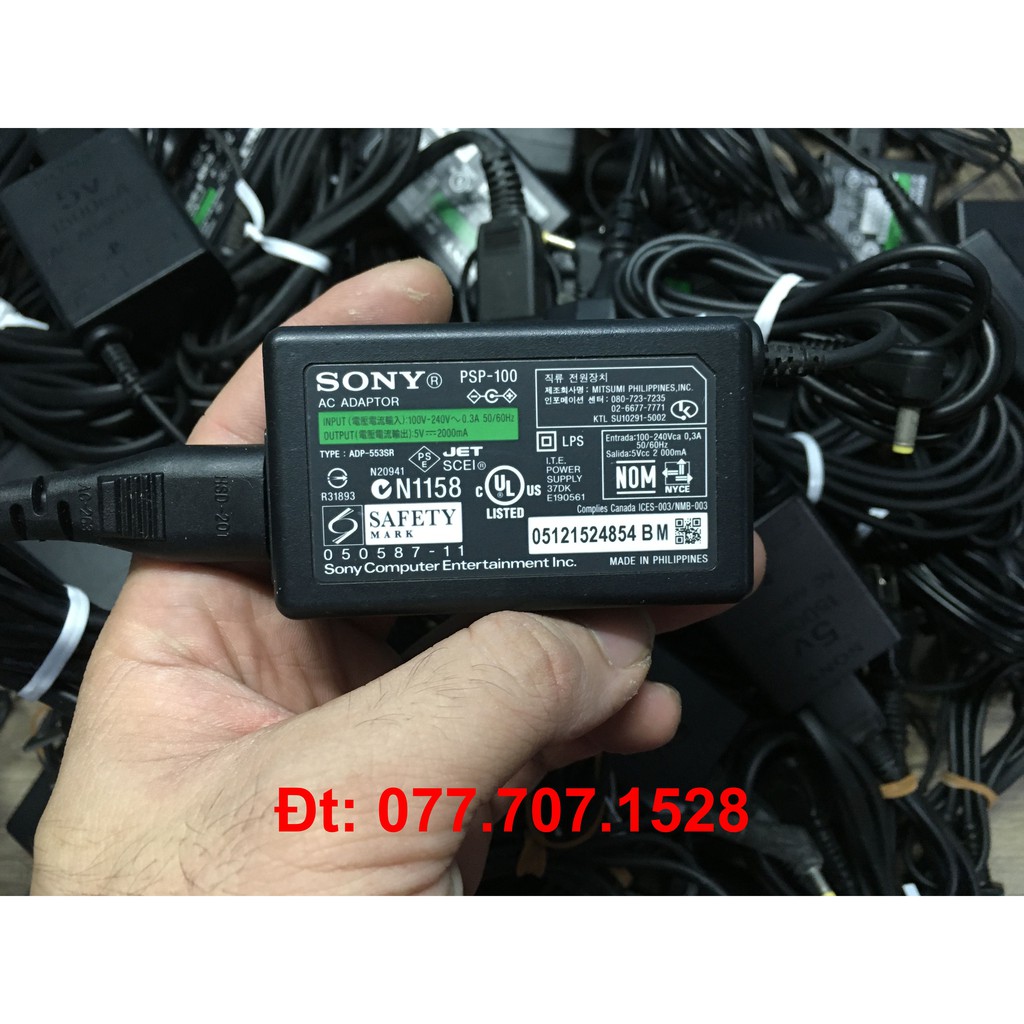 Trọn bộ Sạc PSP 1000 / 2000 / 3000 Chính Hãng | BigBuy360 - bigbuy360.vn