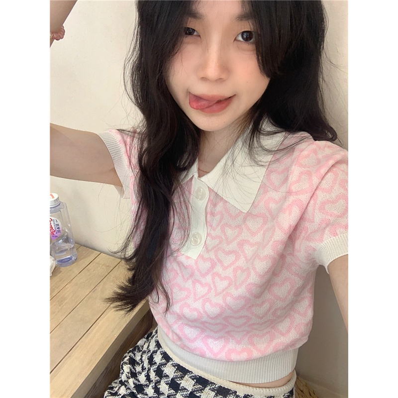 LALISAS Áo Dệt Kim Thời Trang Phong Cách Hàn Quốc Cho Nữ