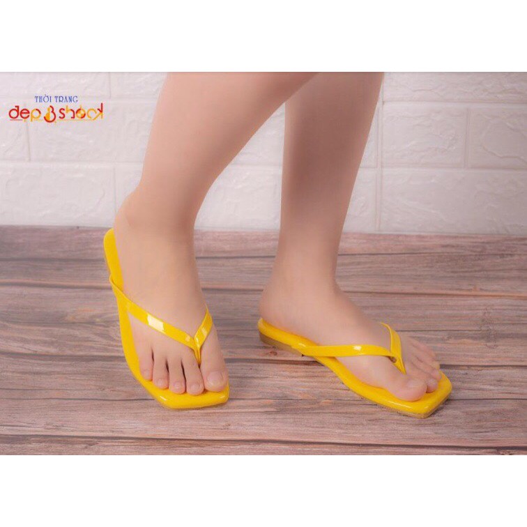 Dép nữ xỏ ngón thời trang cao cấp Depvashock MS12017