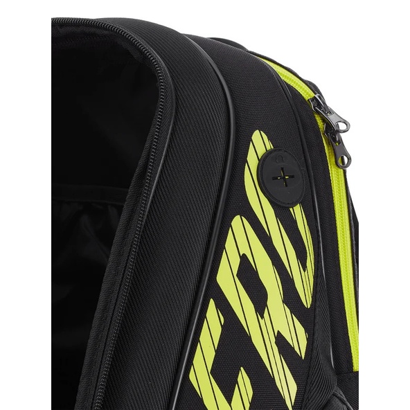 Balo tennis BABOLAT Pure Aero backpack back yelow mẫu mới màu đen