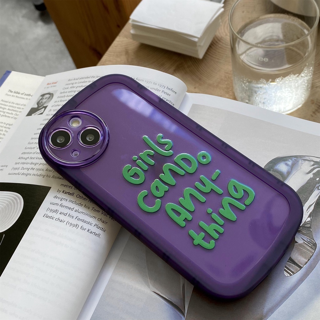 Ốp Điện Thoại Trong Suốt Màu Kẹo Hình Cô Gái Dễ Thương Cho OPPO Reno 7z 7 2F 2Z 6 5 5G A54 4G A53 A33 2020