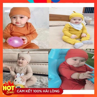 Bộ Thu Đông Cho Bé Bộ Len Tăm Củ Tỏi Cho Bé - Đồ  Bộ Thu Đông Siêu Hot Cho Bé Trai Bé Gái Size 4 -20 kg