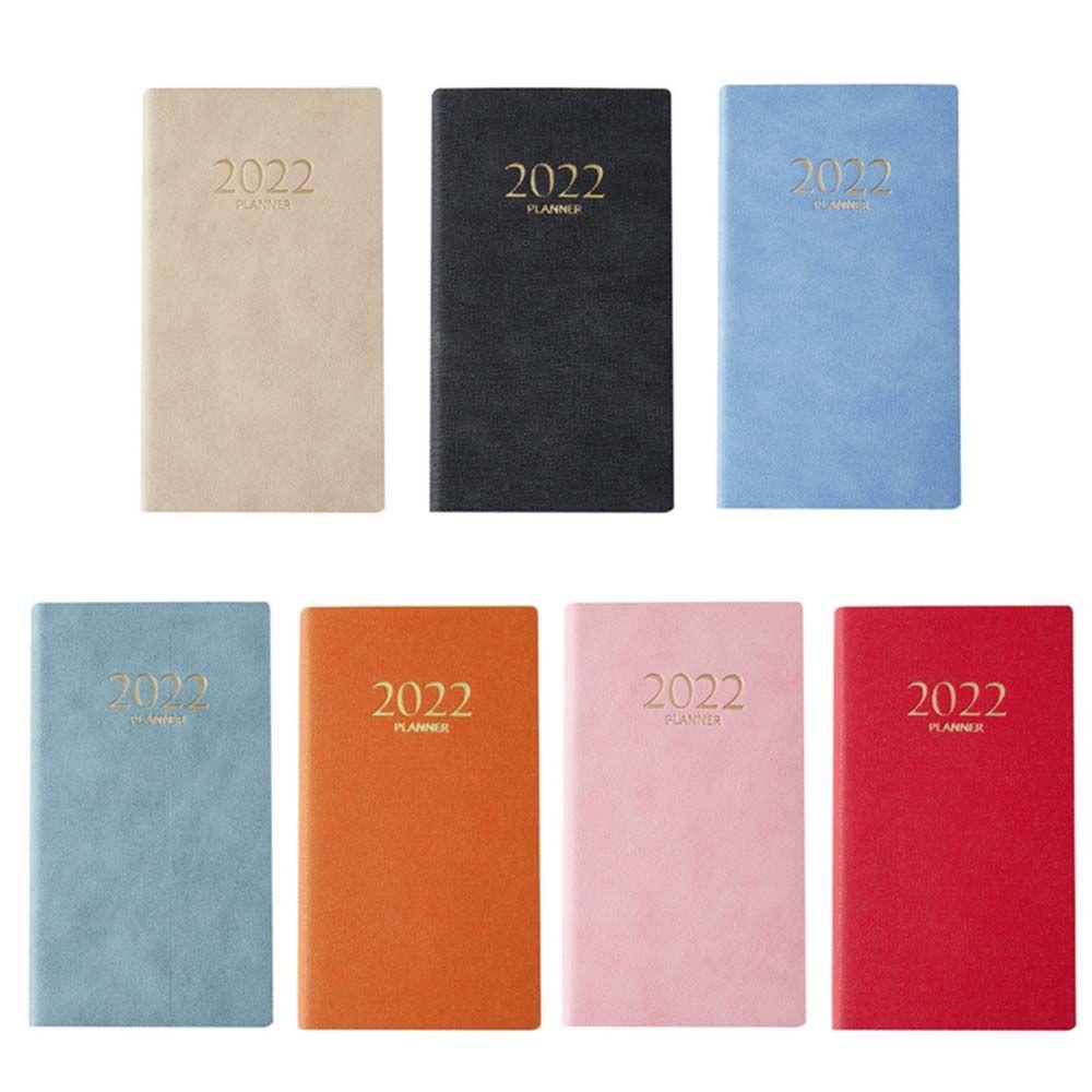 Sổ Tay Hàn Quốc 2022 Tiện Dụng Cho Nam Nữ|Sổ Ghi Chú Nhật Ký Kế Hoạch Hàng Tuần Dày Dặn