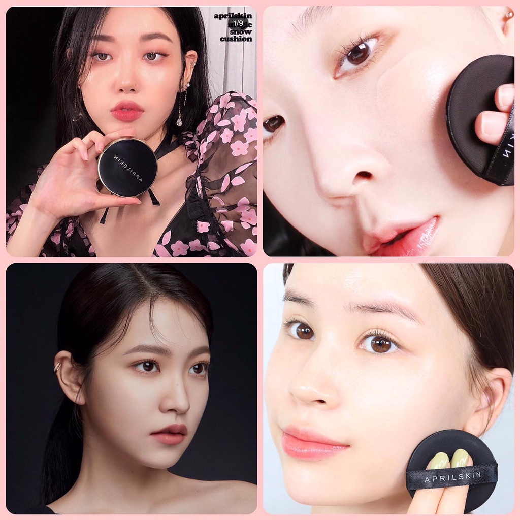 Phấn Nước Aprilskin Black Magic Snow Cushion Phiên Bản Galaxy Edition 15g