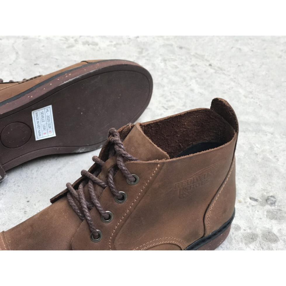 nam3 Giày cao cổ nam da bò redwing desert boots nam3