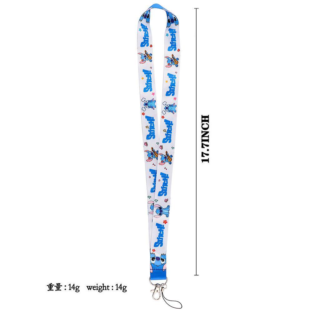 Dây Đeo Thẻ ID / Điện Thoại Họa Tiết Hoạt Hình Stitch Dễ Thương