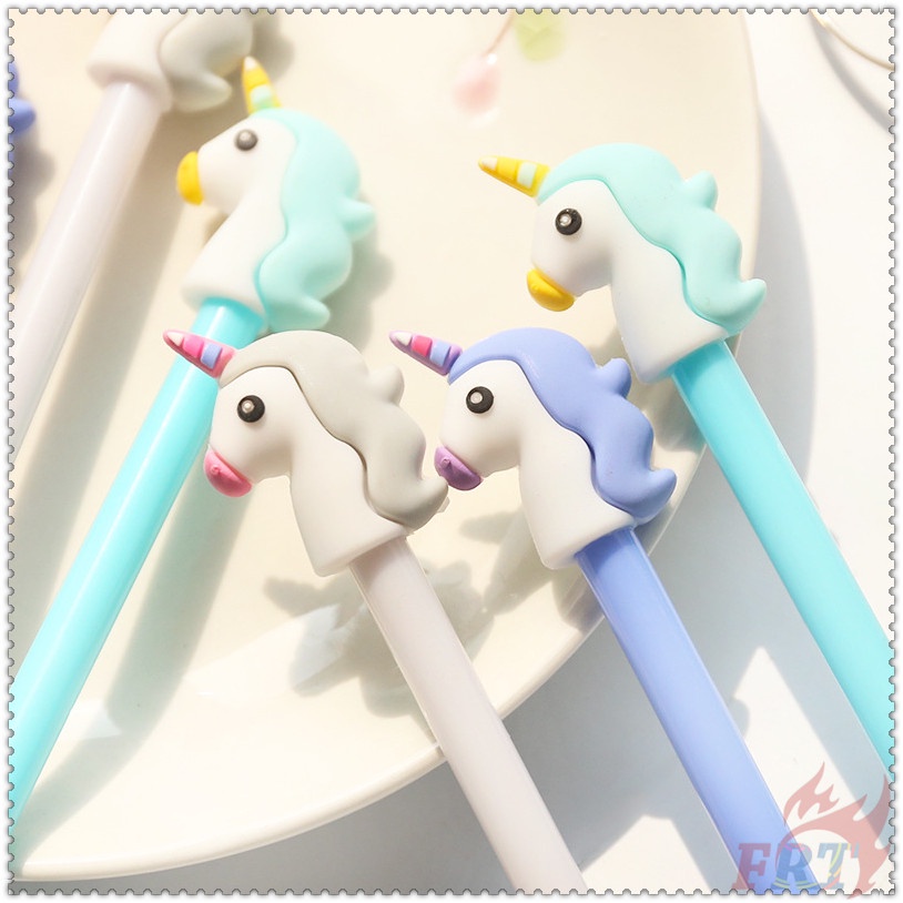 ❀ Bút Gel Kỳ Lân Series 01 ❀ 1 Bút Mực Đen Họa Tiết Hoạt Hình