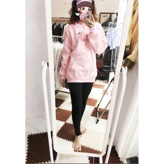 ÁO HOODIE HÀN QUỐC CHÚ BÁO HỒNG PIN PANTHER A176 HOA HƯỚNG DƯƠNG SHOP