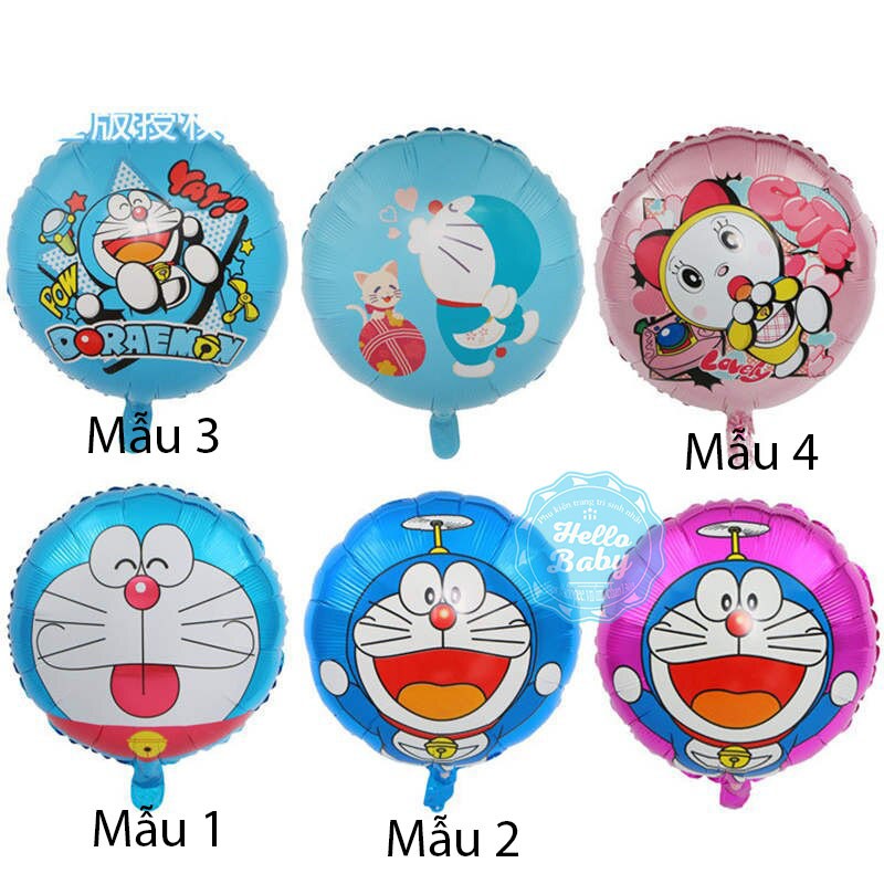 Bóng trang trí hình Doraemon các loại