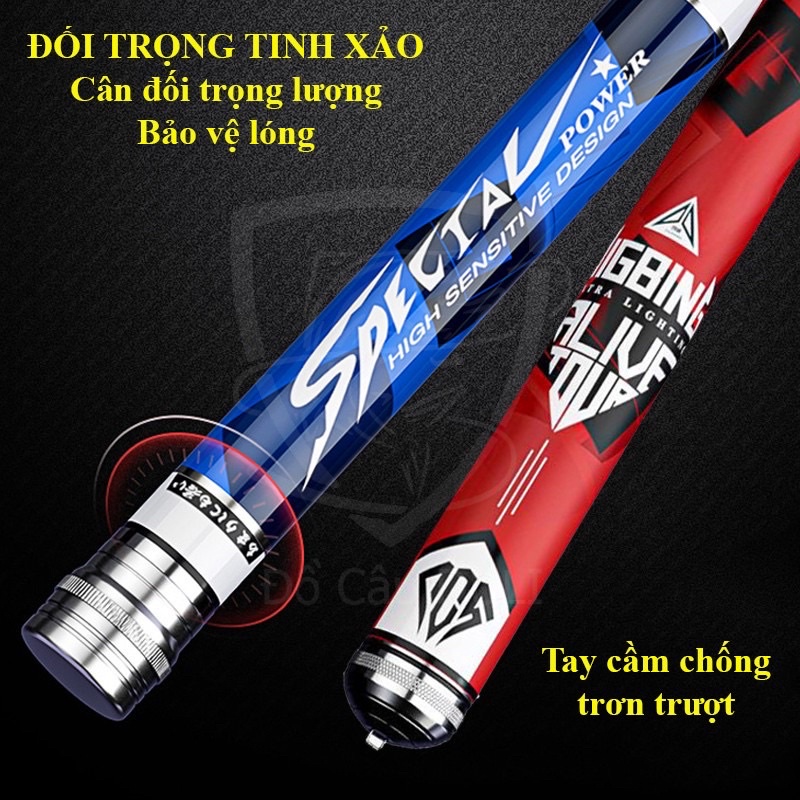 Cần Câu Tay ChuangWei Lăng Thiên Hoàn Mỹ - Chính Hãng- 4H - 5H - 6H - Chuyên Câu Đài - CW02