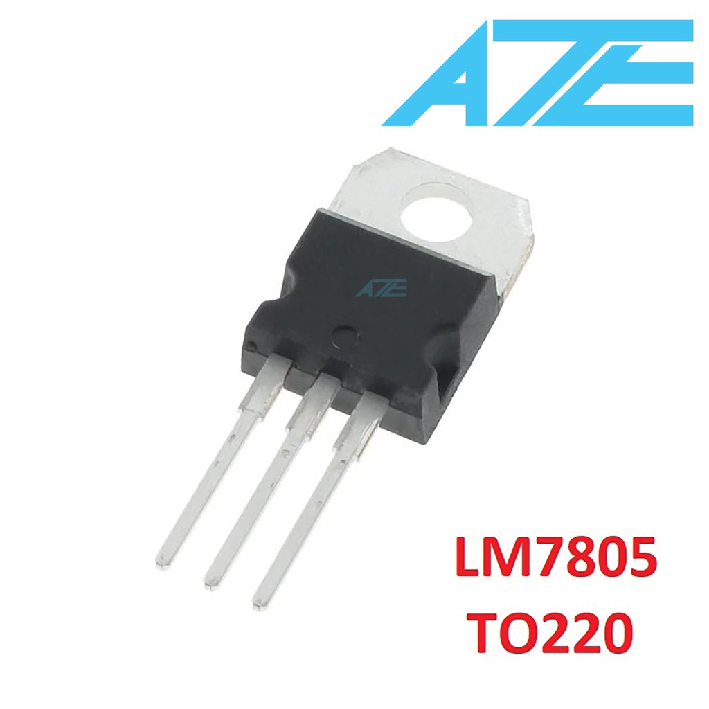 IC nguồn ổn áp tuyến tính Lm7805 1.5A TO220 - 2A2