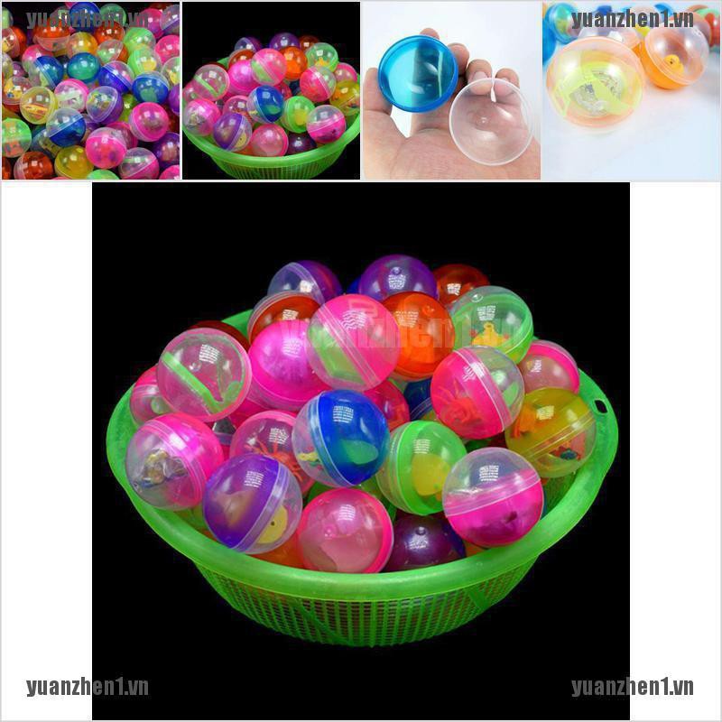 [YUANZHEN1] Set 10 Viên Nén Nhựa 45mm Nhiều Màu Cho Bé