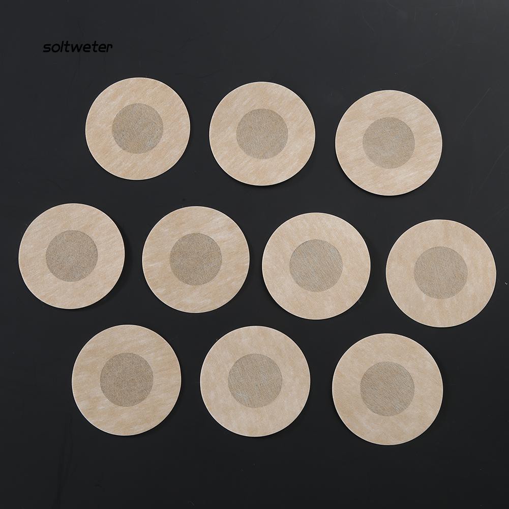 Set 5 cặp miếng dán đầu ti nữ hình hoa trái tim độc đáo