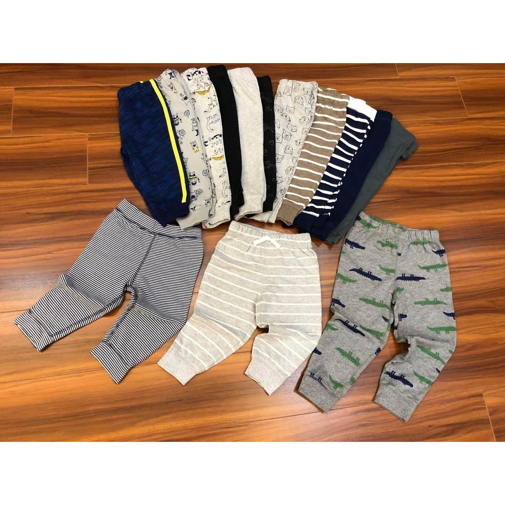 QUẦN NỈ DA CÁ NHÍ CARTER CHO BÉ TRAI - CỐM KIDS NT