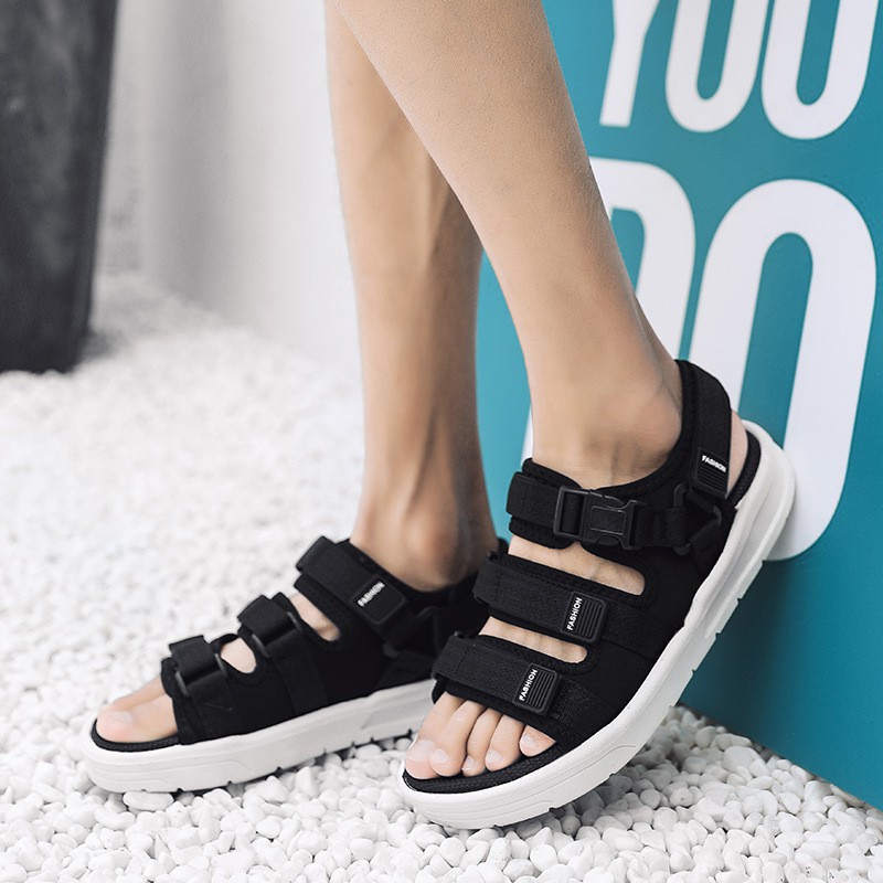 Sandal nam ĐỘC_Store  3 quai khóa bấm ullzang Hot Trend