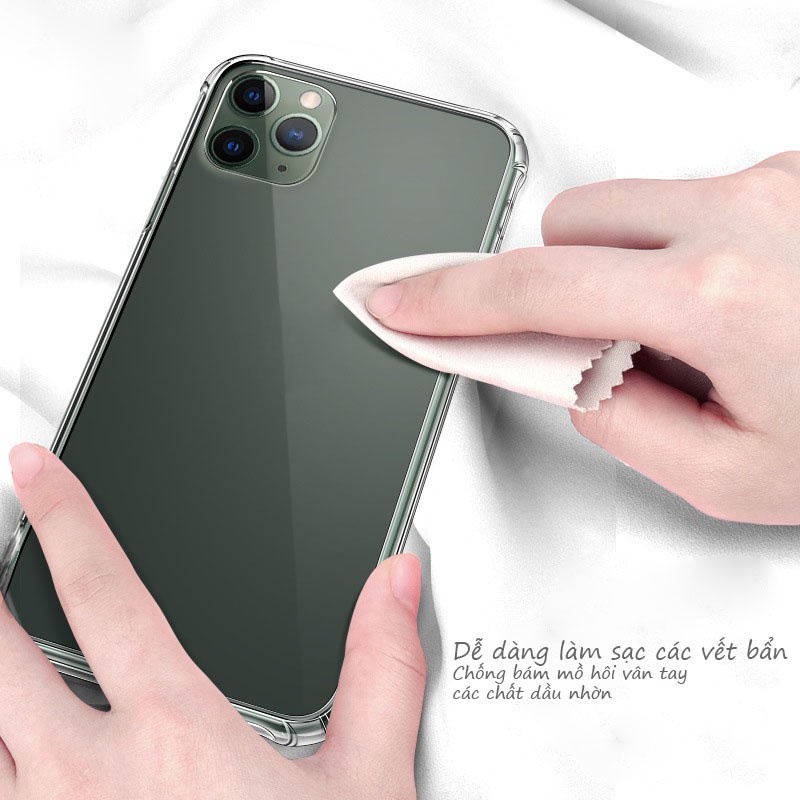 Ốp lưng RANVOO iPhone 11 / 11 Pro / XS MAX Mặt lưng nhám không bám mồ hôi vân tay