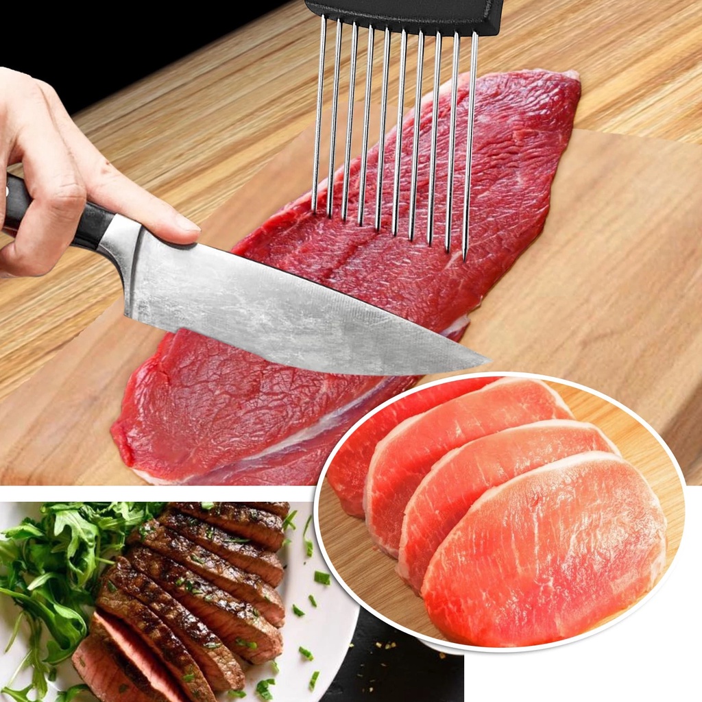 Dụng cụ ghim hành tây &amp; rau củ bằng inox