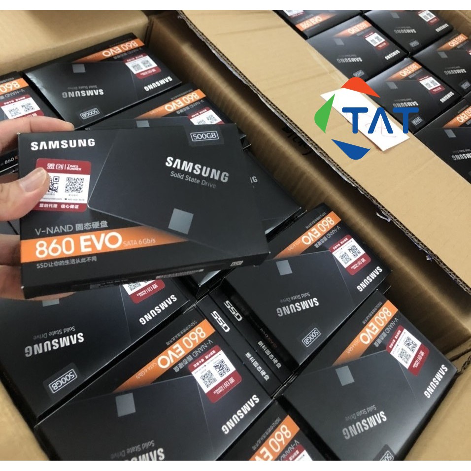 SSD Samsung 500GB 860 EVO SATA3 6Gbs 2.5inch Dùng Cho Máy Tính Xách Tay Laptop MacBook PC Desktop Bảo Hành 5 Năm 1 Đổi 1 | BigBuy360 - bigbuy360.vn