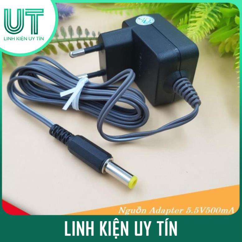 Nguồn Adapter 5.5V500mA Jack 5.5x2.5MM Panasonic 5.5V 500mA