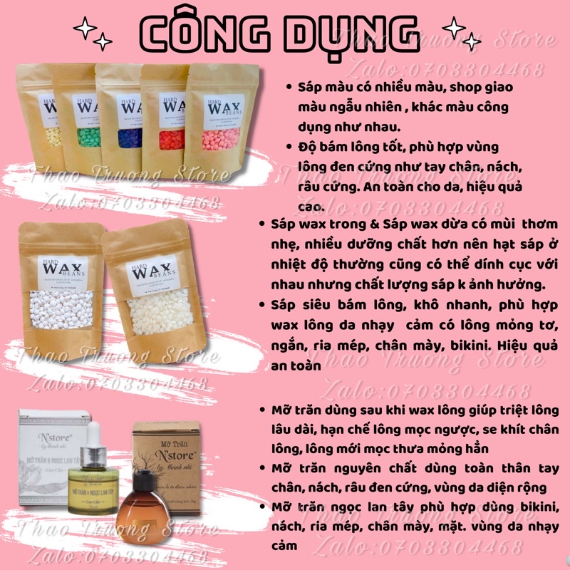 Sáp Wax Lông COCONUT HARD WAX BEANS Nhập Khẩu Loại 1 Cao Cấp - Siêu Bám lông - Mùi Siêu Thơm