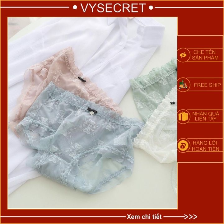 QUẦN LÓT REN CAO CẤP🍁HOT HOT 🍁  KHÁNG KHUẨN ÔM MÔNG C1527 | BigBuy360 - bigbuy360.vn