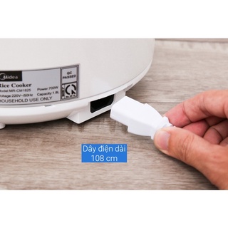 Nồi cơm điện 1,8L Midea model MR- CM1825