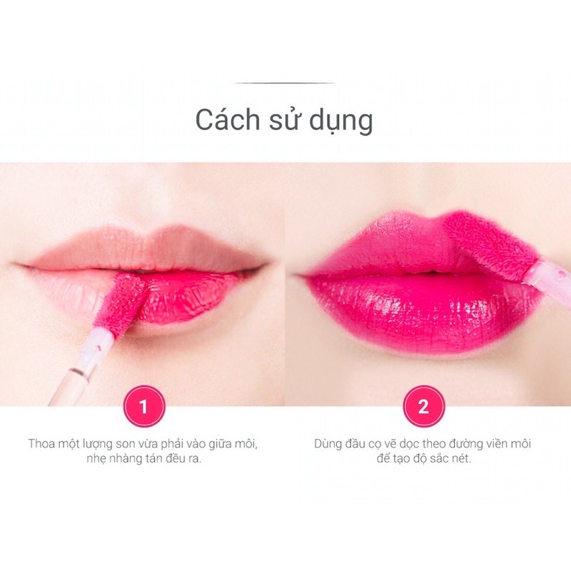 [Mã son 11-20] Son Tint Lì Mềm Mượt Lâu Trôi Dạng Kem Vivid Cotton Ink 4g | BigBuy360 - bigbuy360.vn