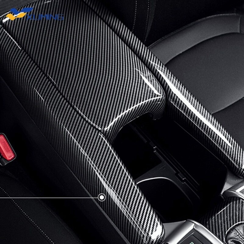 Hộp Tỳ Tay Bằng Sợi Carbon Cho Xe Hơi Honda Civic 10Th 2016 2017 2018 2019