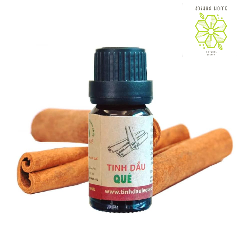 Tinh dầu quế Lê Quế 10 ml-50ml giúp loại bỏ căng thẳng