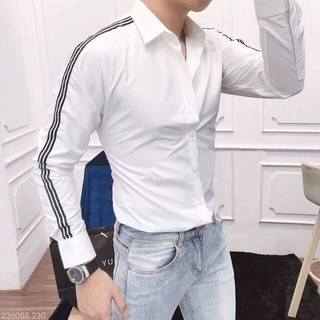 Áo sơ mi nam viền tay