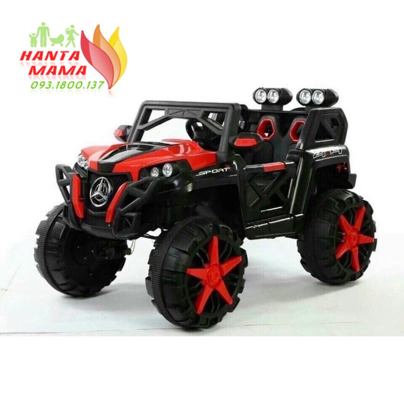 Xe điện trẻ em 4 động cơ- LB 688 siêu xe địa hình