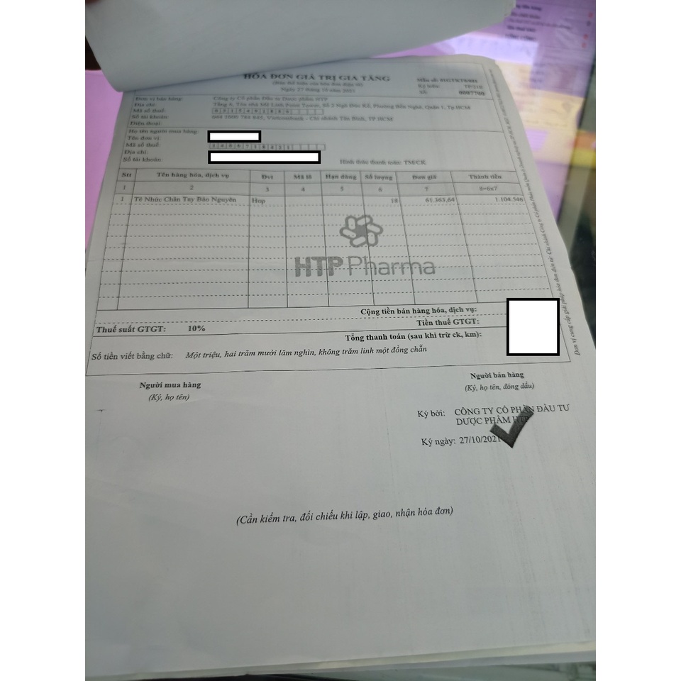 Tê Nhức Chân Tay Bảo Nguyên HỘP 30 VIÊN