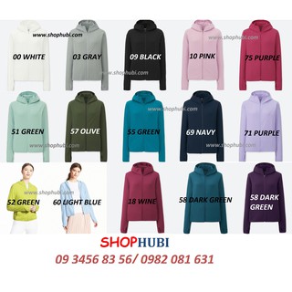 Áo chống nắng làm mát Airism Uniqlo Nhật 2018 (chống tia UV 90% UPF 40).