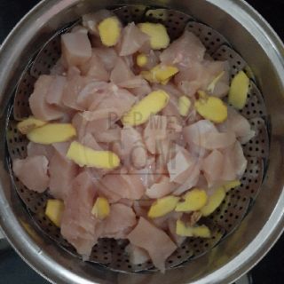 Ruốc gà ta homemade mẹ Cốm